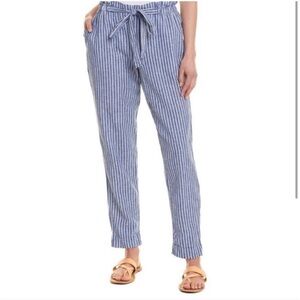 Beach lunch lounge giavanna blue and white XLpants